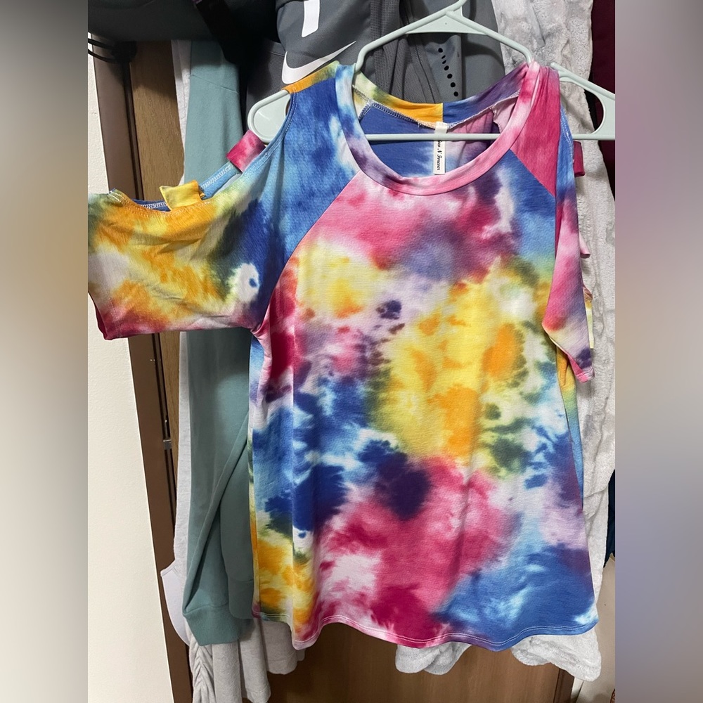 Tie Dye Rainbow Shirt